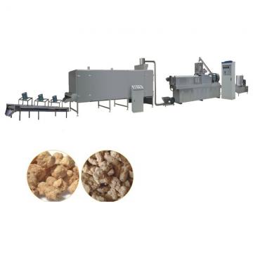 China Double Screw Extruder Textured Soya Bean Chunks Protein Meat Making Machine