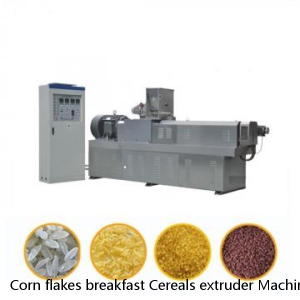 Corn flakes breakfast Cereals extruder Machine