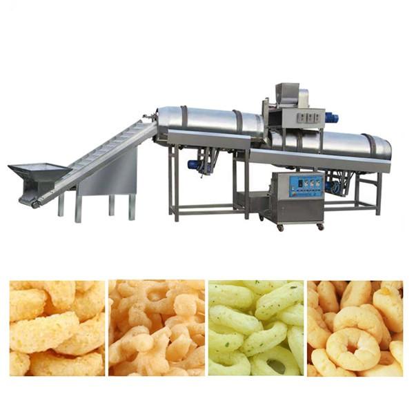 Industrial Automatic Corn Puff Snacks Food Extruder Machine Electric Gas Popcorn Making Machine