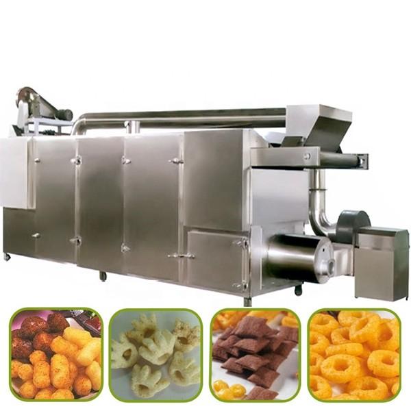 Electrical Automatic Snack Food Extruder Machine / Corn Puff Making Machine