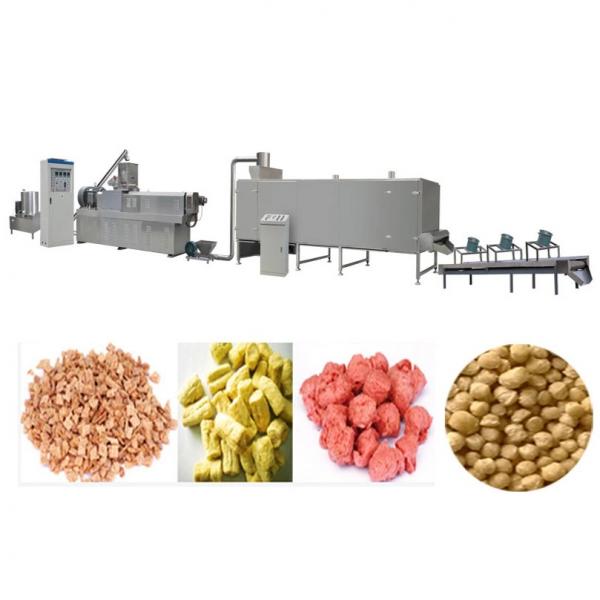 Automatic Textured Soybean Protein Processing Line Soya Tvp Making Machines