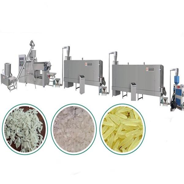 Artificial rice processing equipment expanded industry automatic instant rice making machine