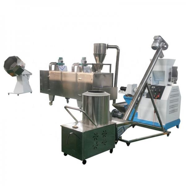 Animal Food Twin Screw Extruder/Floating Fish Feed Pellet Making Machine for Sale