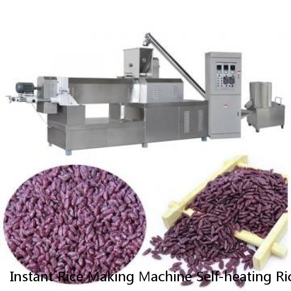 Instant Rice Making Machine Self-heating Rice Processing Line